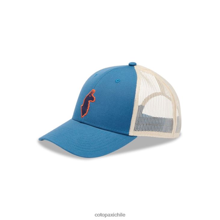 Cotopaxi la gorra de camionero llama unisexo accesorios mezclilla 26600T175