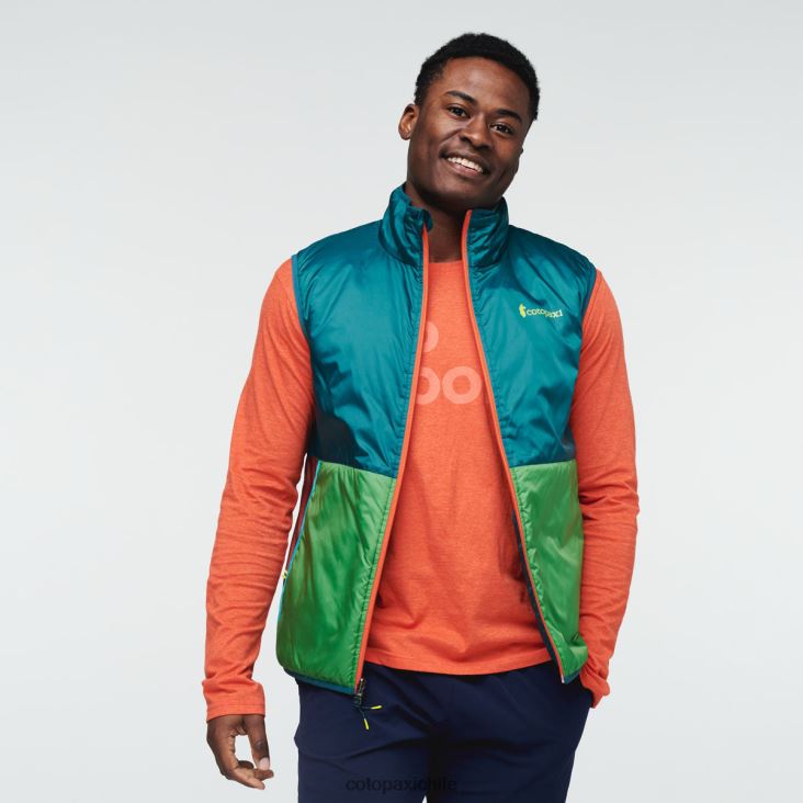 Cotopaxi chaleco calido teca hombres ropa sobreviviente 26600T130