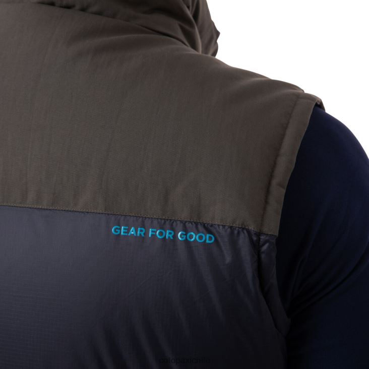 Cotopaxi chaleco de plumas solazo hombres ropa hierro/negro 26600T134