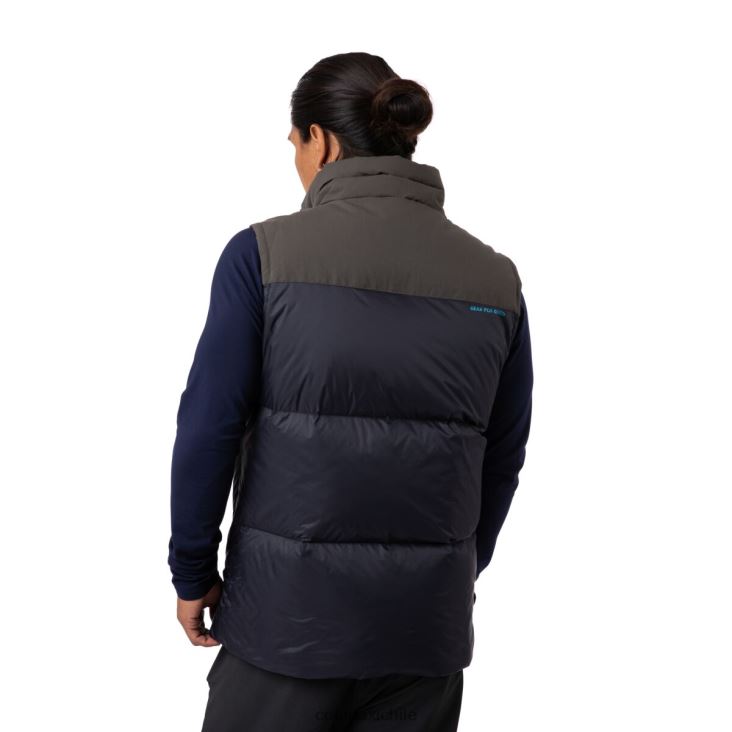 Cotopaxi chaleco de plumas solazo hombres ropa hierro/negro 26600T134