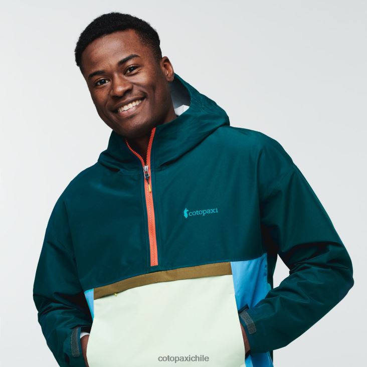 Cotopaxi anorak cielo lluvia hombres ropa océano profundo 26600T115