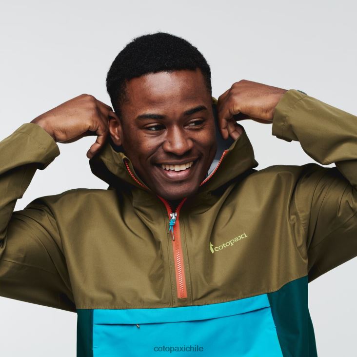 Cotopaxi anorak cielo lluvia hombres ropa roble 26600T114