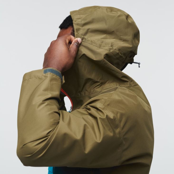 Cotopaxi anorak cielo lluvia hombres ropa roble 26600T114