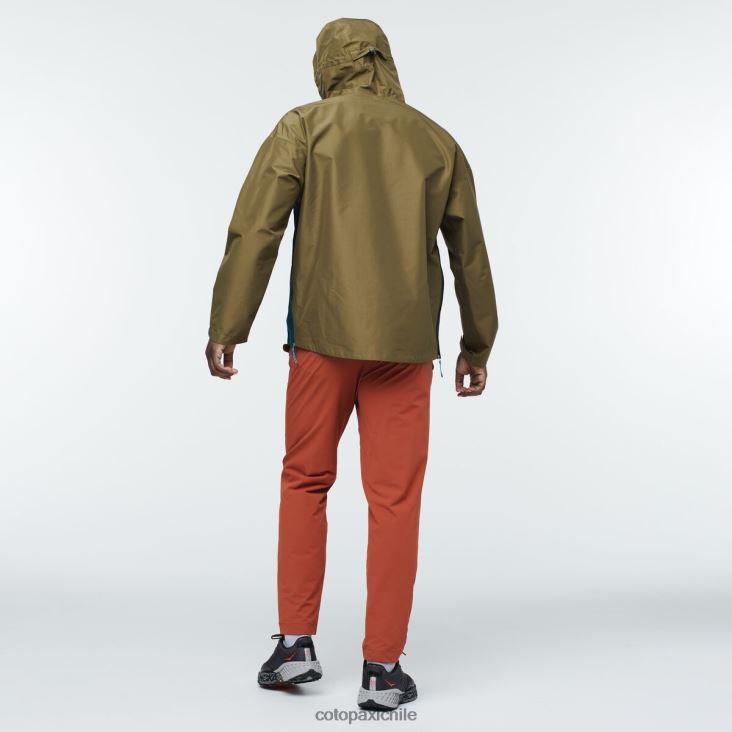 Cotopaxi anorak cielo lluvia hombres ropa roble 26600T114
