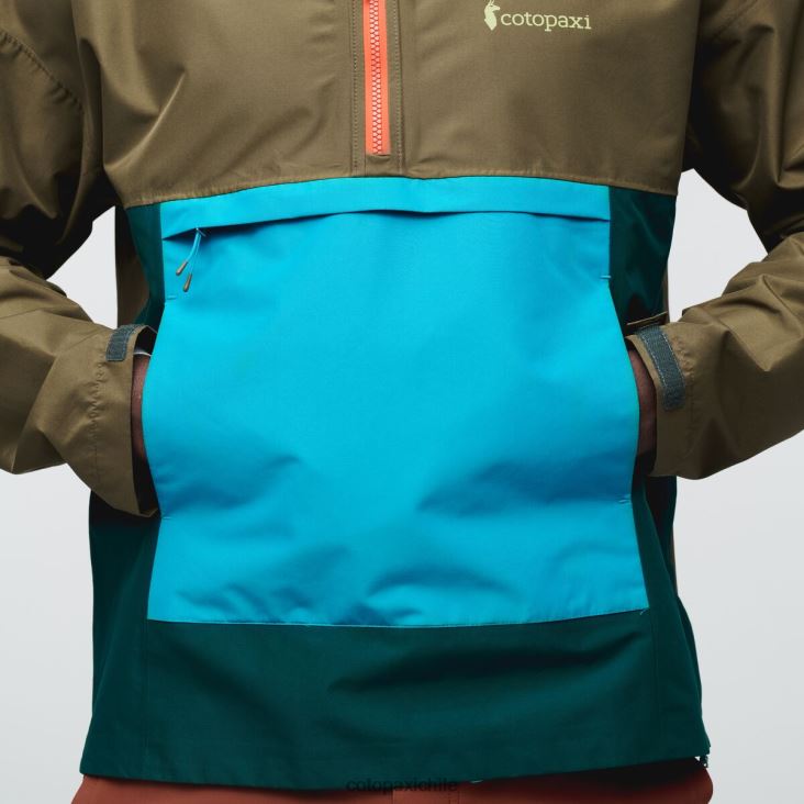 Cotopaxi anorak cielo lluvia hombres ropa roble 26600T114
