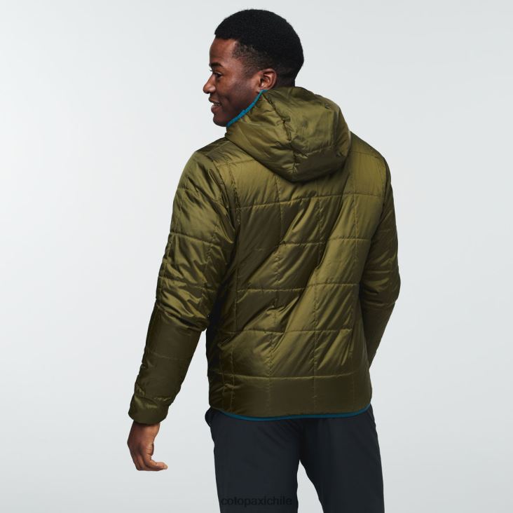 Cotopaxi chaqueta con capucha teca calido hombres ropa Florida 26600T113