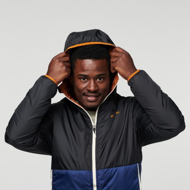 Cotopaxi chaqueta con capucha teca calido hombres ropa estación Espacial 26600T106