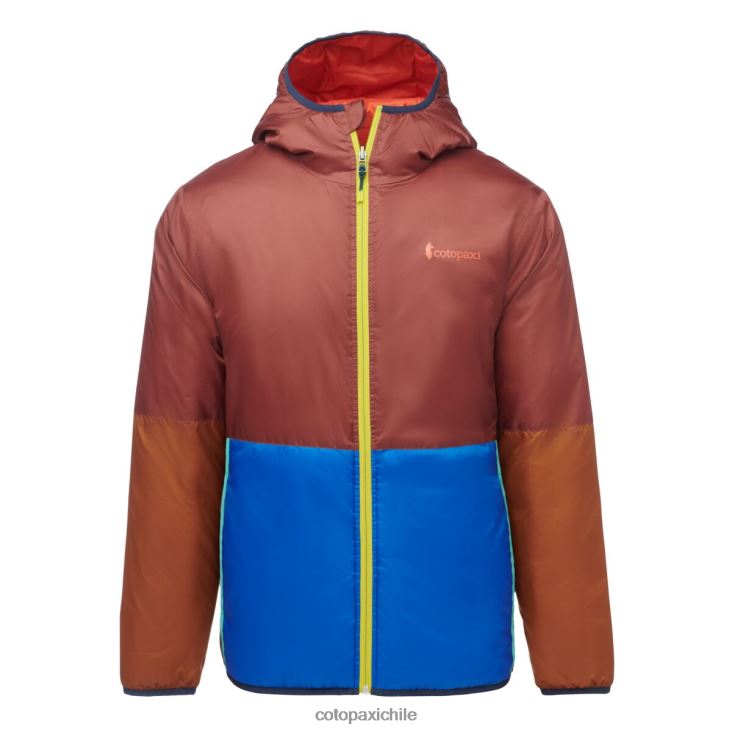 Cotopaxi chaqueta con capucha teca calido hombres ropa tierras secas 26600T102