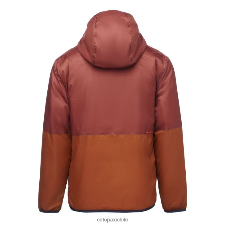 Cotopaxi chaqueta con capucha teca calido hombres ropa tierras secas 26600T102