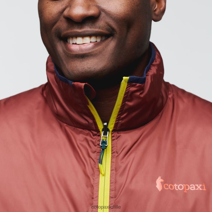 Cotopaxi chaqueta con capucha teca calido hombres ropa tierras secas 26600T102