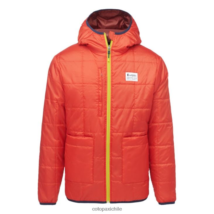 Cotopaxi chaqueta con capucha teca calido hombres ropa tierras secas 26600T102