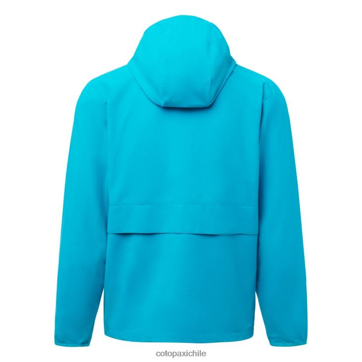 Cotopaxi chaqueta de viaje viento hombres ropa azul mineral 26600T101