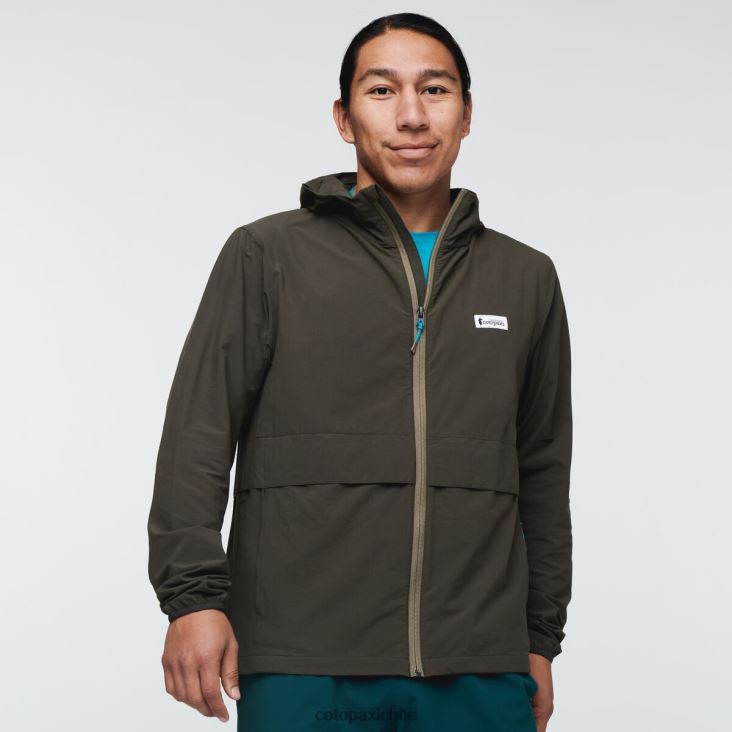 Cotopaxi chaqueta de viaje viento hombres ropa hierro 26600T90