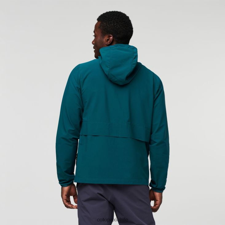 Cotopaxi chaqueta de viaje viento hombres ropa océano profundo 26600T91