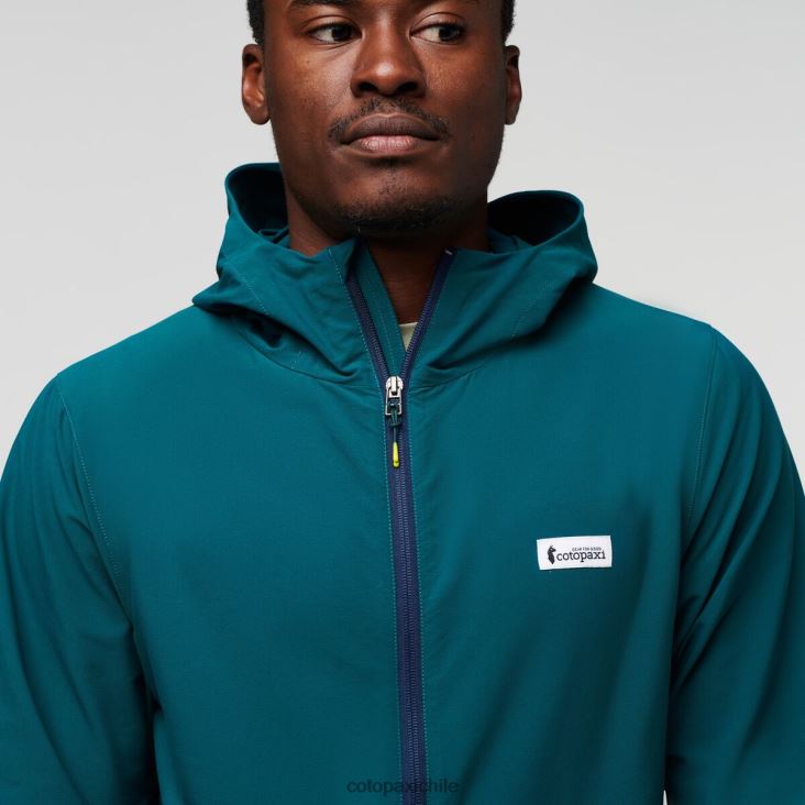 Cotopaxi chaqueta de viaje viento hombres ropa océano profundo 26600T91