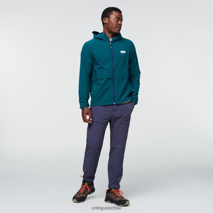 Cotopaxi chaqueta de viaje viento hombres ropa océano profundo 26600T91
