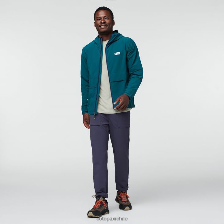 Cotopaxi chaqueta de viaje viento hombres ropa océano profundo 26600T91