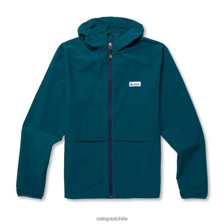 Cotopaxi chaqueta de viaje viento hombres ropa océano profundo 26600T91