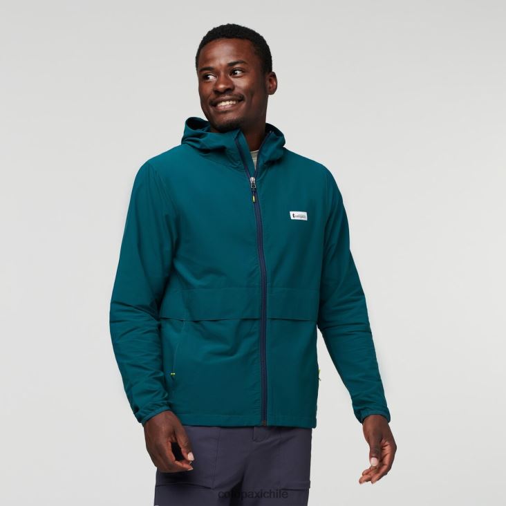Cotopaxi chaqueta de viaje viento hombres ropa océano profundo 26600T91