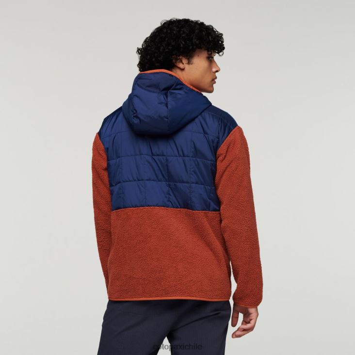 Cotopaxi chaqueta híbrida tricotada hombres ropa marítimo/especias 26600T124