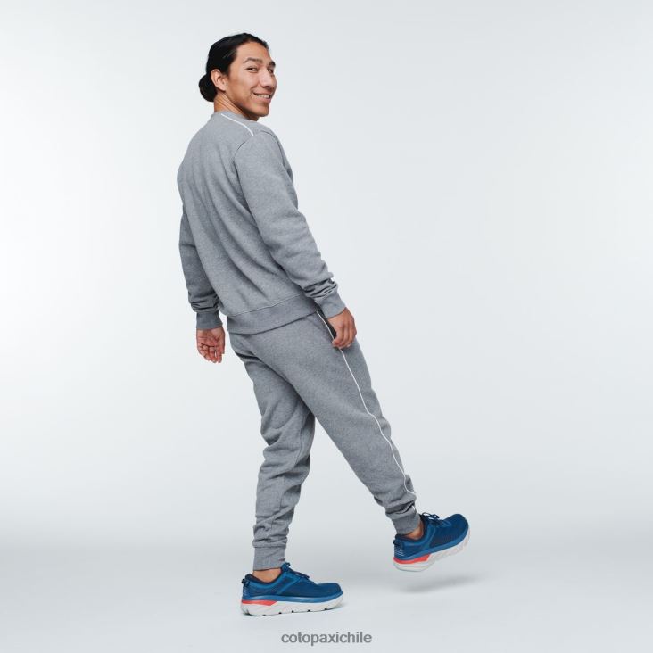 Cotopaxi pantalón deportivo hombres ropa cuero gris 26600T148