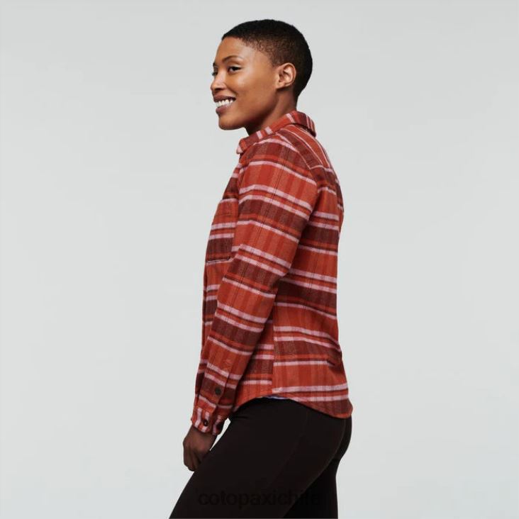 Cotopaxi camisa de franela mero mujer ropa cuadros de especias 26600T73