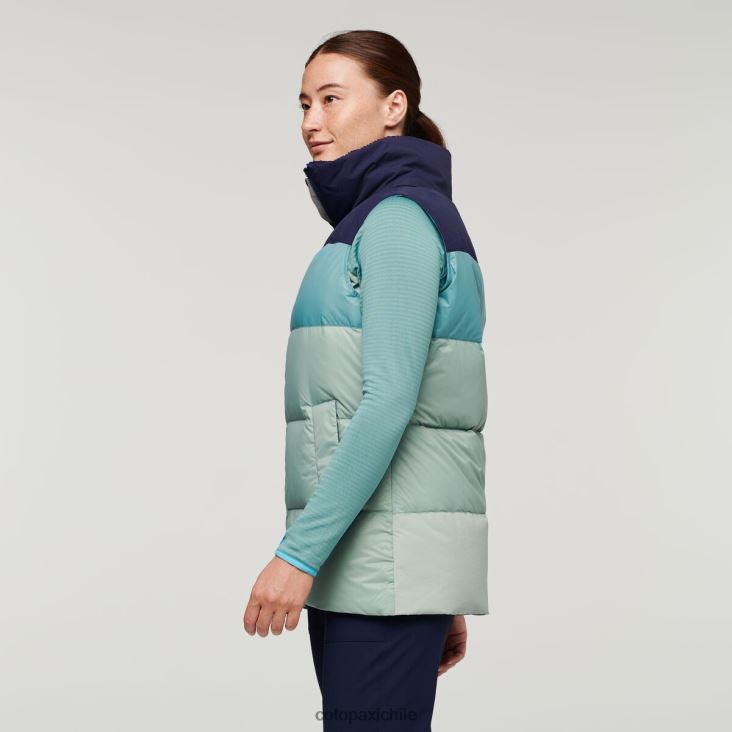 Cotopaxi chaleco de plumas solazo mujer ropa marítimo/hoja de plata 26600T52