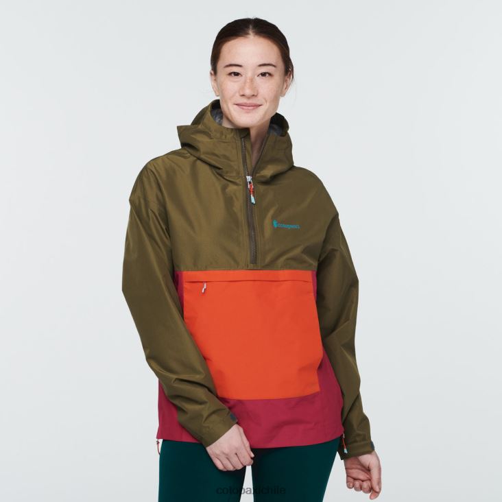 Cotopaxi anorak cielo lluvia mujer ropa roble 26600T17
