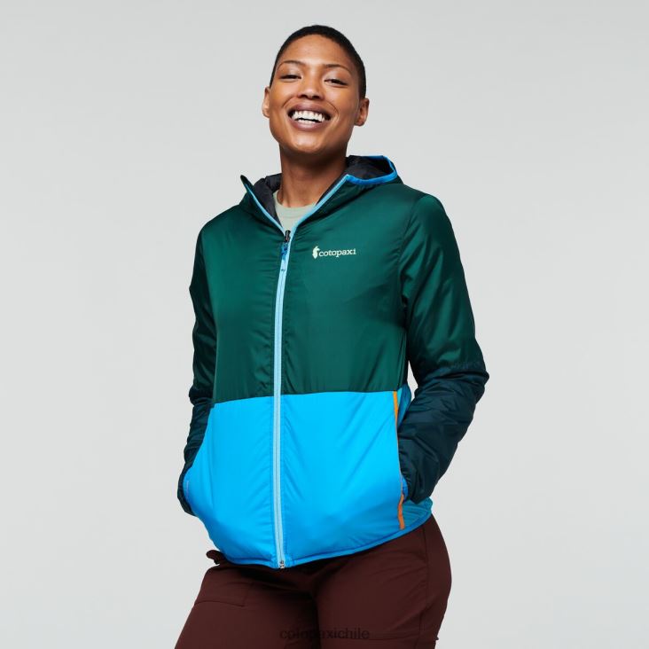 Cotopaxi chaqueta con capucha teca calido mujer ropa Pensacola 26600T8