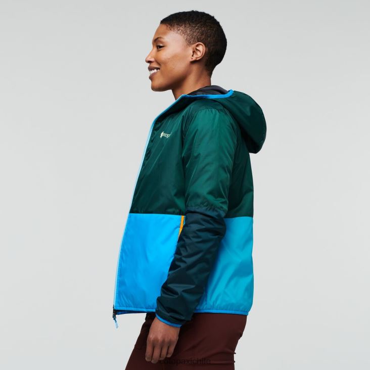 Cotopaxi chaqueta con capucha teca calido mujer ropa Pensacola 26600T8