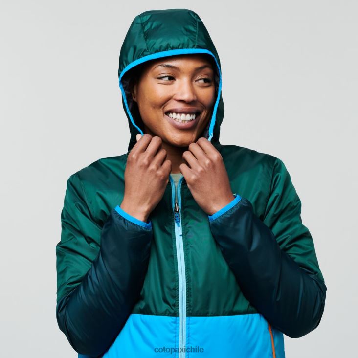 Cotopaxi chaqueta con capucha teca calido mujer ropa Pensacola 26600T8