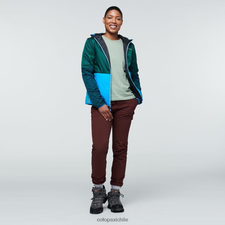 Cotopaxi chaqueta con capucha teca calido mujer ropa Pensacola 26600T8