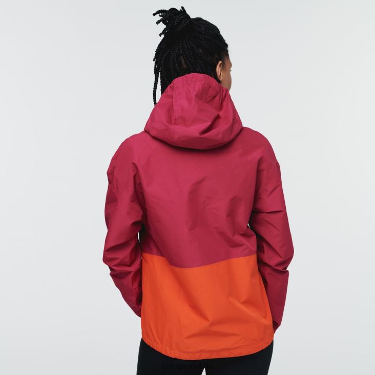 Cotopaxi chaqueta de lluvia cielo mujer ropa frambuesa 26600T10