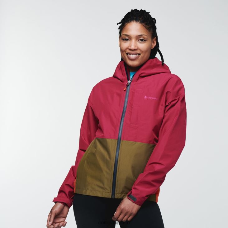 Cotopaxi chaqueta de lluvia cielo mujer ropa frambuesa 26600T10