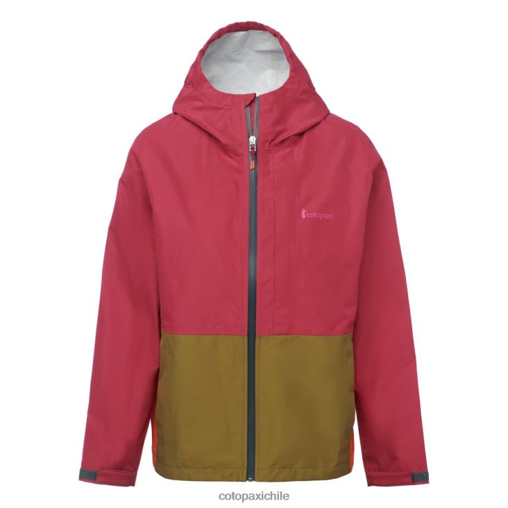Cotopaxi chaqueta de lluvia cielo mujer ropa frambuesa 26600T10