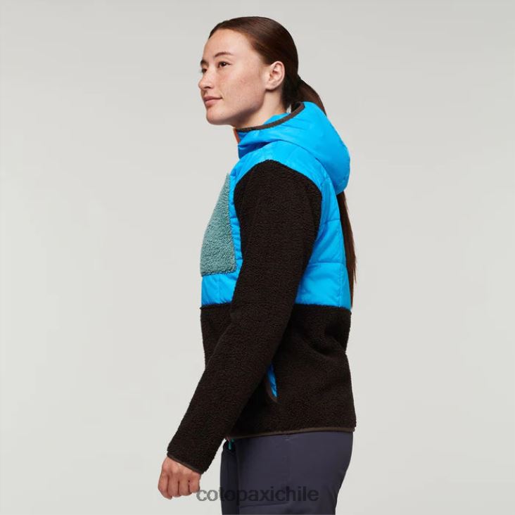 Cotopaxi chaqueta híbrida tricotada mujer ropa agua salada/caverna 26600T30