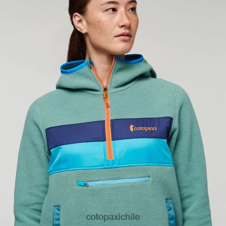 Cotopaxi chaqueta polar teca con capucha y media cremallera mujer ropa Kentucky 26600T42