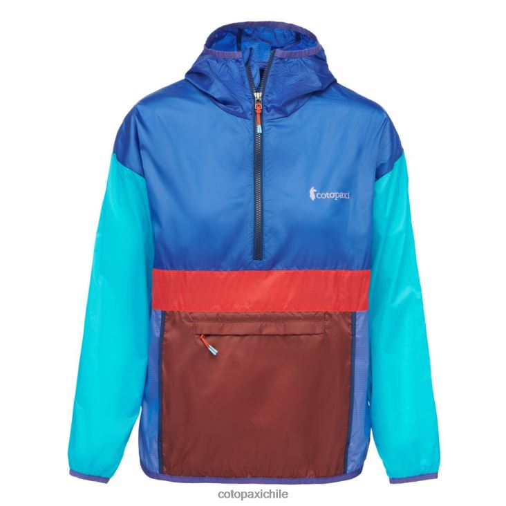 Cotopaxi cortavientos teca con media cremallera mujer ropa sol de marinero 26600T13