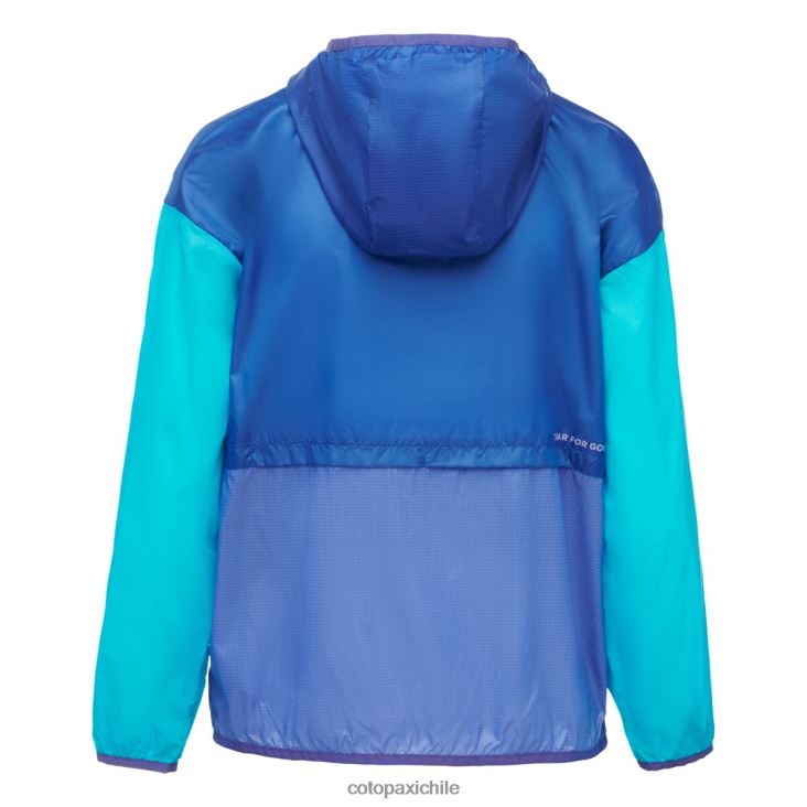 Cotopaxi cortavientos teca con media cremallera mujer ropa sol de marinero 26600T13