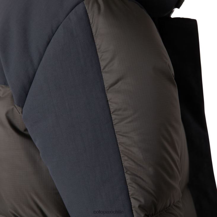 Cotopaxi parka solazo de plumas mujer ropa negro/hierro 26600T28