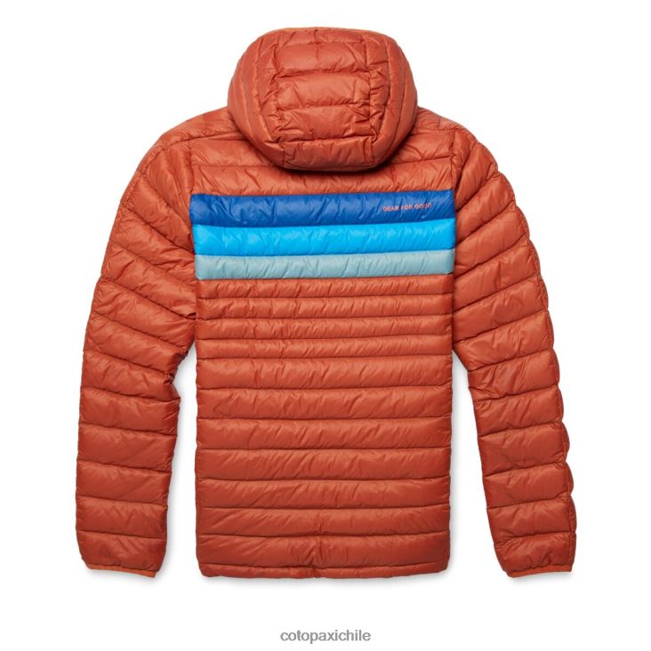 Cotopaxi sudadera con capucha fuego down mujer ropa rayas de especias 26600T2