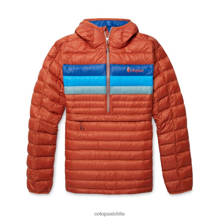 Cotopaxi sudadera con capucha fuego down mujer ropa rayas de especias 26600T2