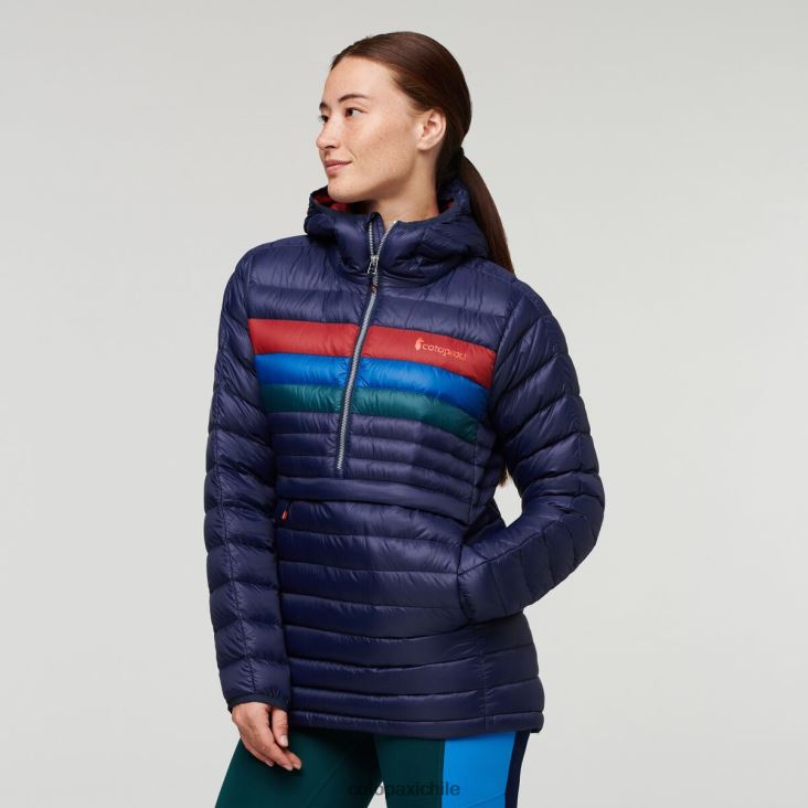 Cotopaxi sudadera con capucha fuego down mujer ropa rayas marítimas 26600T3