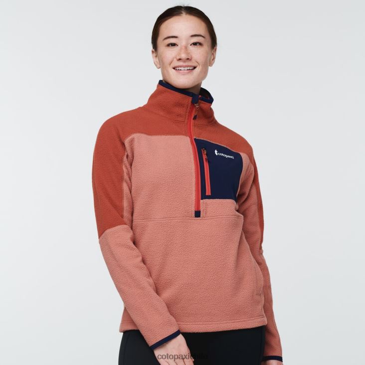Cotopaxi polar abrazo con media cremallera mujer ropa especia/tierra 26600T35