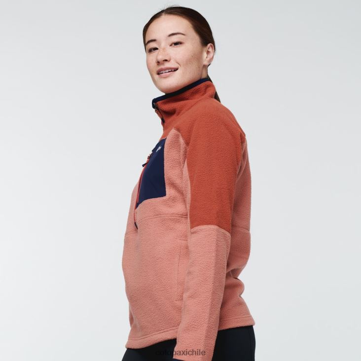 Cotopaxi polar abrazo con media cremallera mujer ropa especia/tierra 26600T35