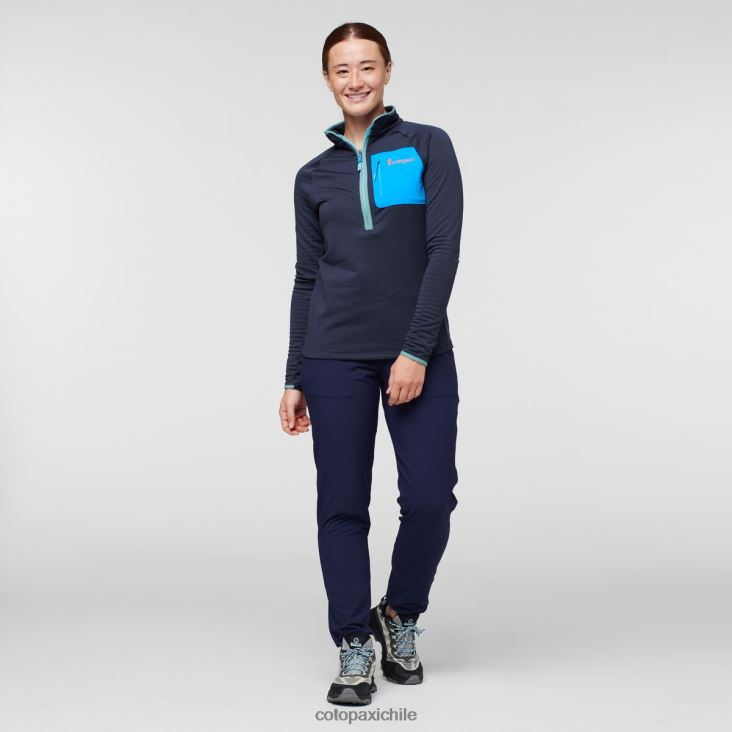 Cotopaxi suéter otero de polar con media cremallera mujer ropa grafito 26600T22