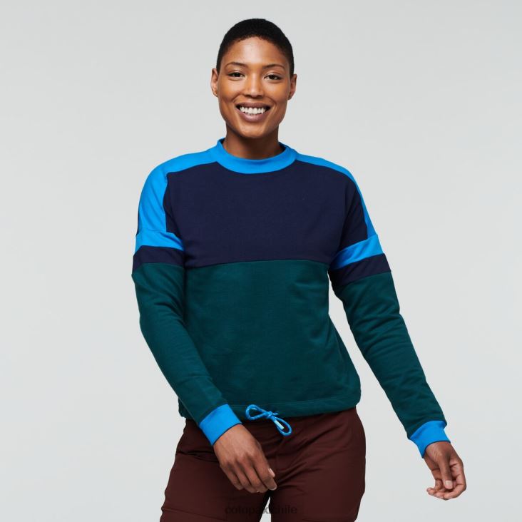 Cotopaxi sudadera bandera mujer ropa marítimo/océano profundo 26600T56