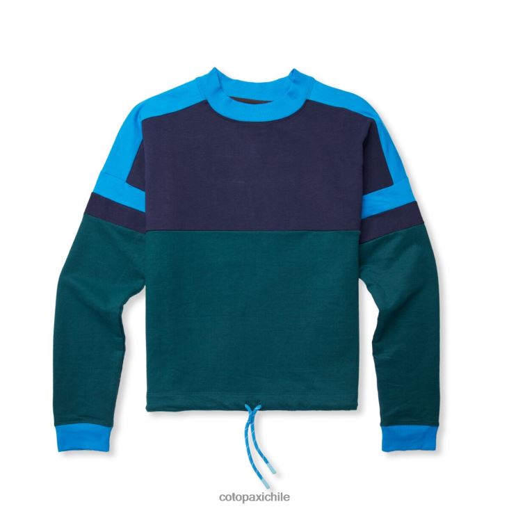 Cotopaxi sudadera bandera mujer ropa marítimo/océano profundo 26600T56