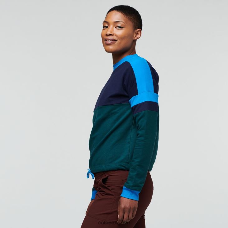 Cotopaxi sudadera bandera mujer ropa marítimo/océano profundo 26600T56