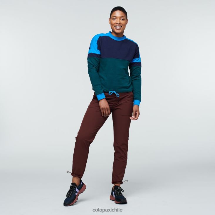 Cotopaxi sudadera bandera mujer ropa marítimo/océano profundo 26600T56